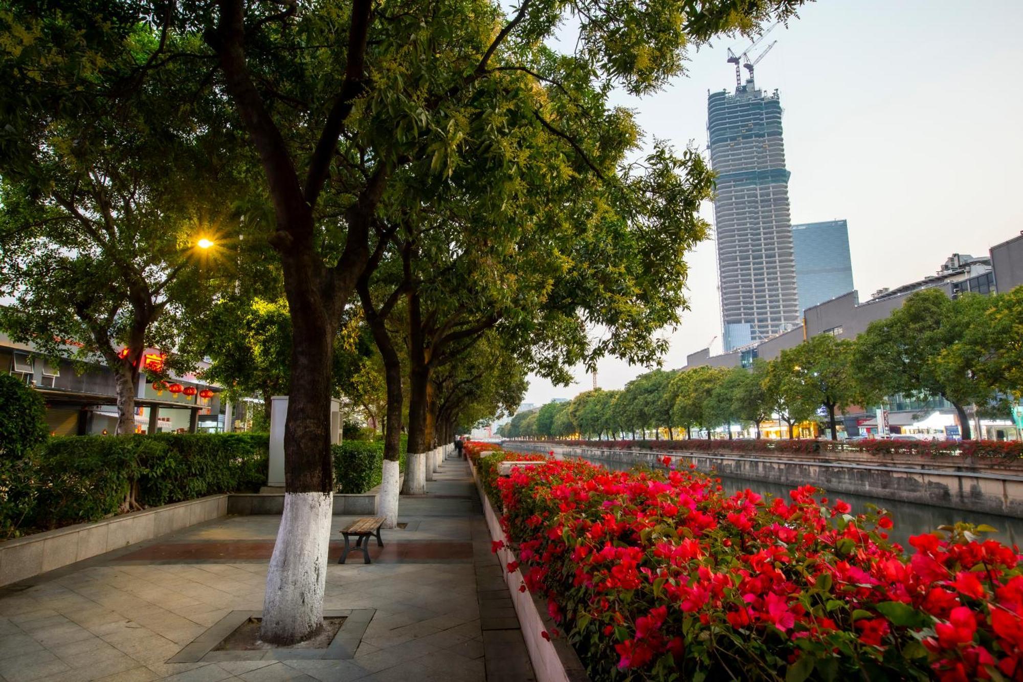 Meihao Mingyue Hotel International Finance City Keyun Road Metro Branch Гуанчжоу Екстер'єр фото