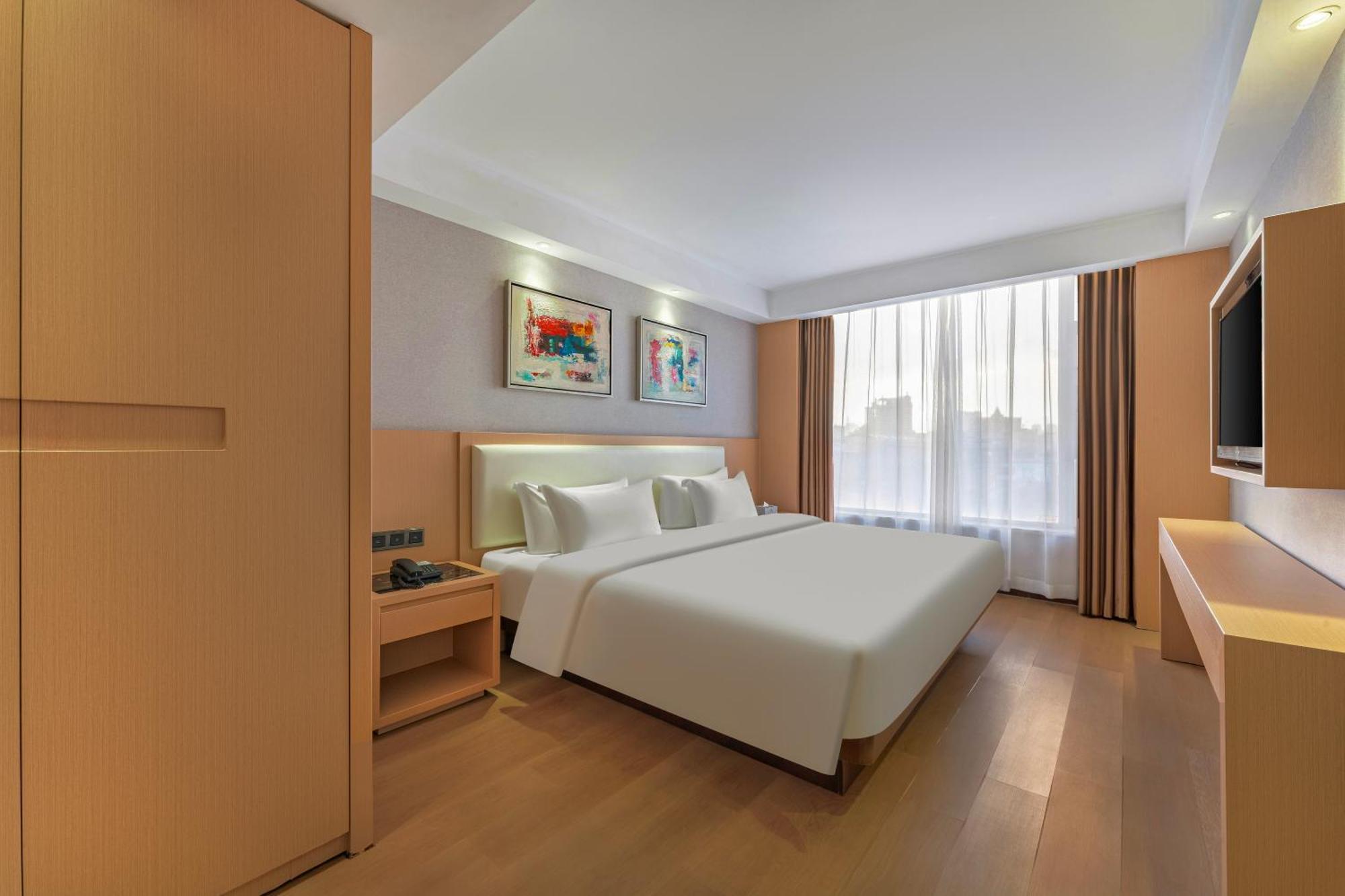 Meihao Mingyue Hotel International Finance City Keyun Road Metro Branch Гуанчжоу Екстер'єр фото
