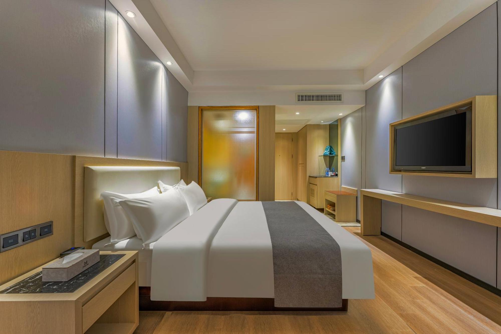 Meihao Mingyue Hotel International Finance City Keyun Road Metro Branch Гуанчжоу Екстер'єр фото
