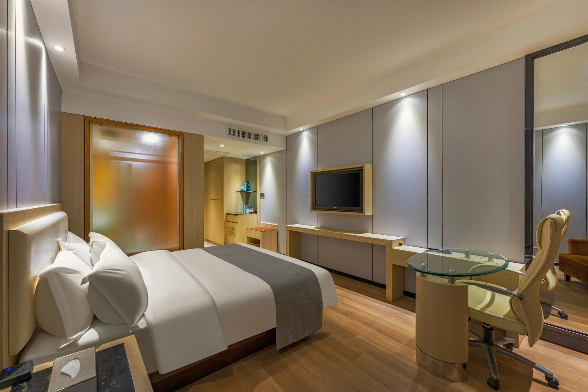 Meihao Mingyue Hotel International Finance City Keyun Road Metro Branch Гуанчжоу Екстер'єр фото