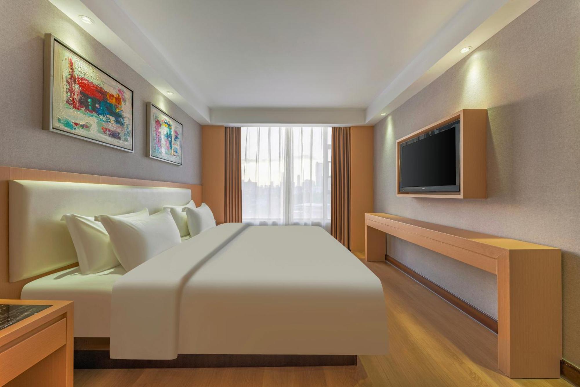 Meihao Mingyue Hotel International Finance City Keyun Road Metro Branch Гуанчжоу Екстер'єр фото