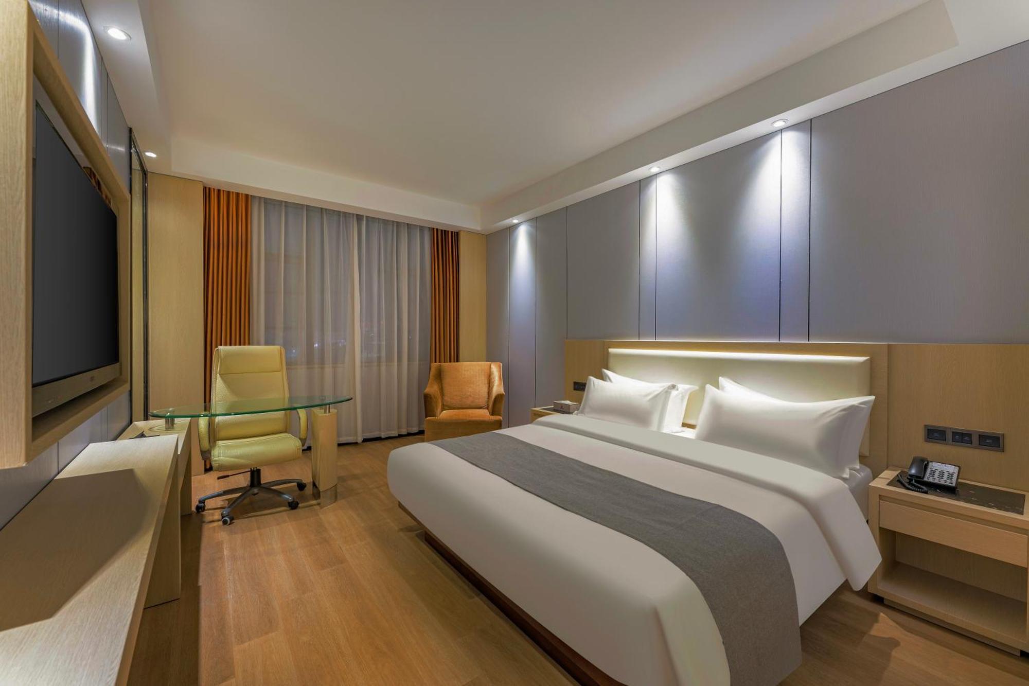 Meihao Mingyue Hotel International Finance City Keyun Road Metro Branch Гуанчжоу Екстер'єр фото