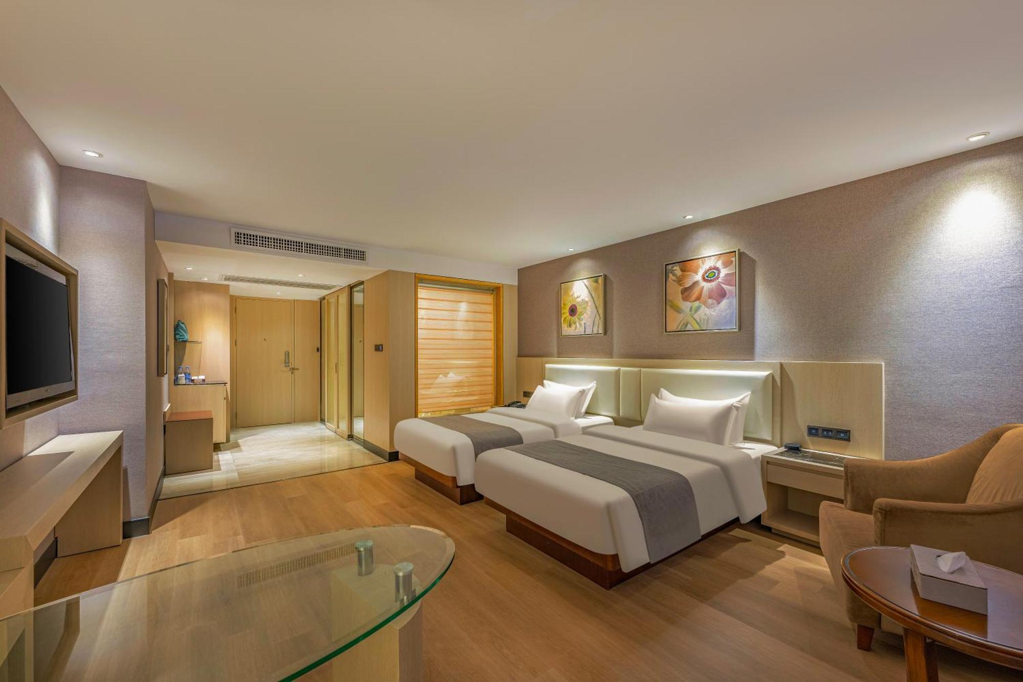 Meihao Mingyue Hotel International Finance City Keyun Road Metro Branch Гуанчжоу Екстер'єр фото