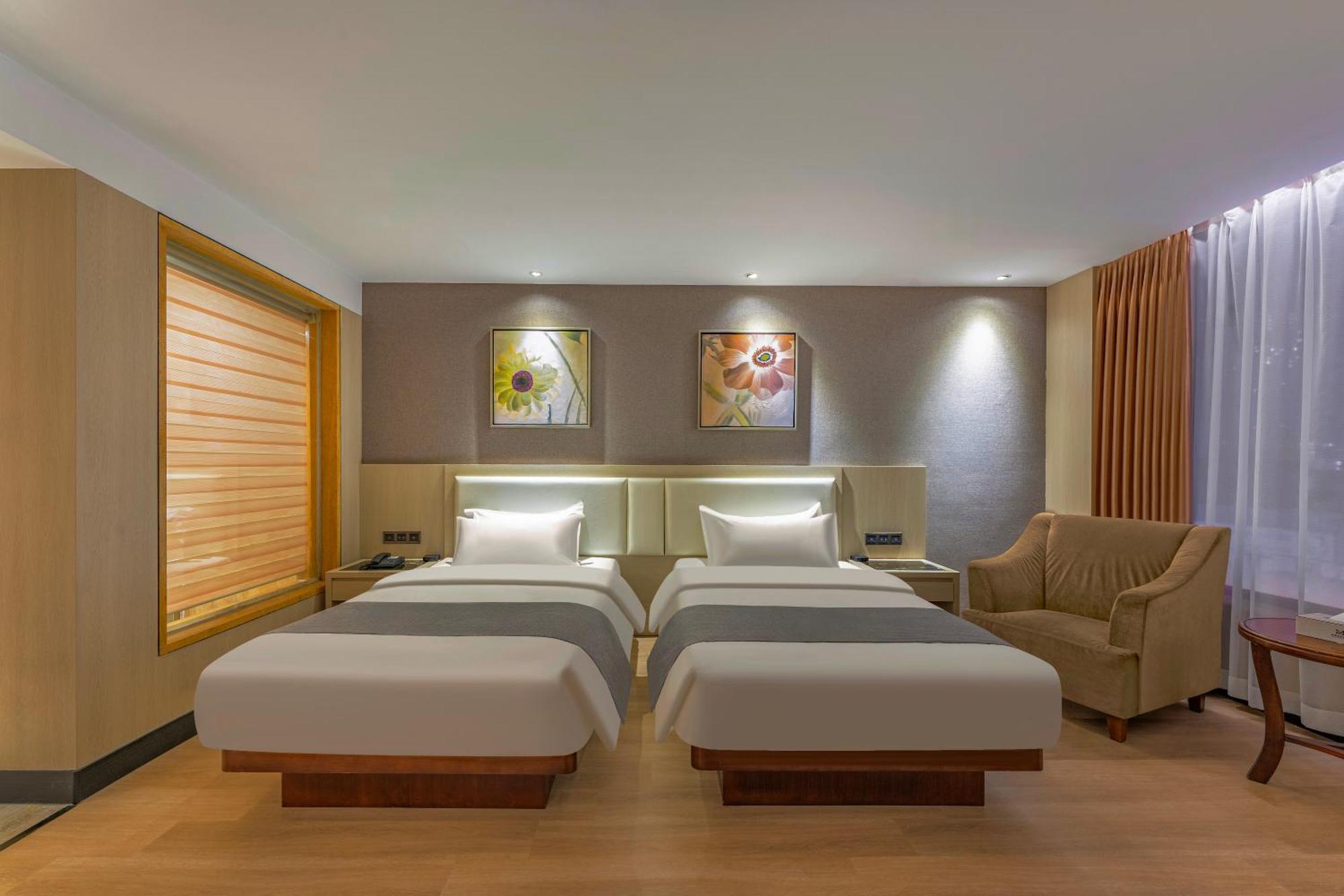 Meihao Mingyue Hotel International Finance City Keyun Road Metro Branch Гуанчжоу Екстер'єр фото
