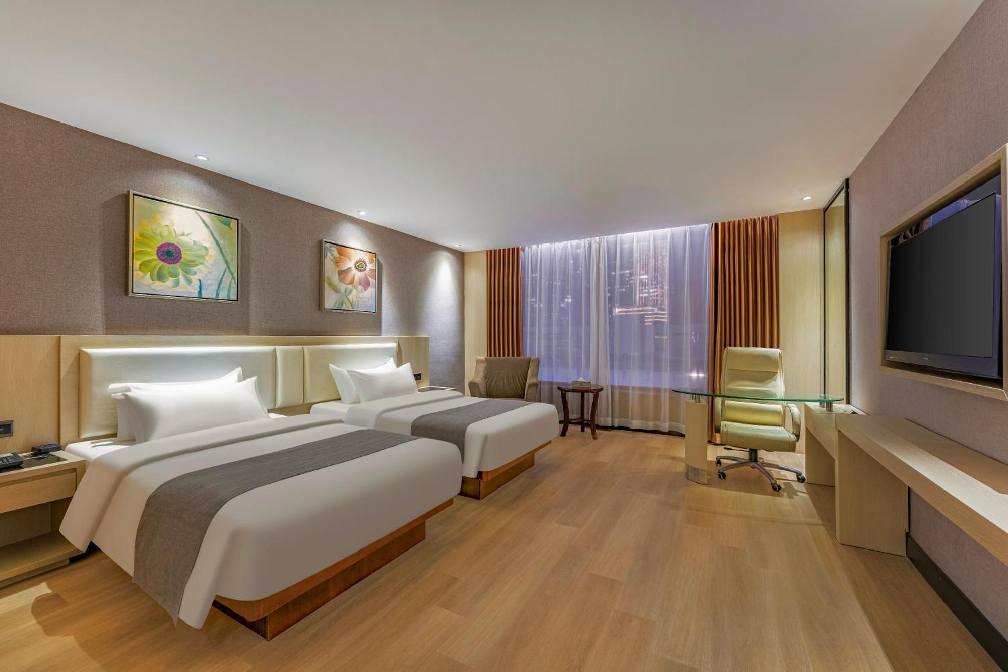 Meihao Mingyue Hotel International Finance City Keyun Road Metro Branch Гуанчжоу Екстер'єр фото